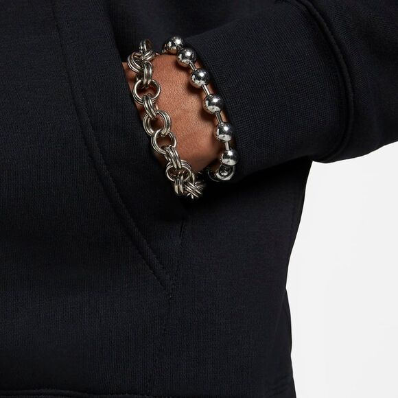 Nike Sportswear Club Fleece Pullover Hoodie Size Medium‎ in Black NWT in packag - Picture 2 of 9